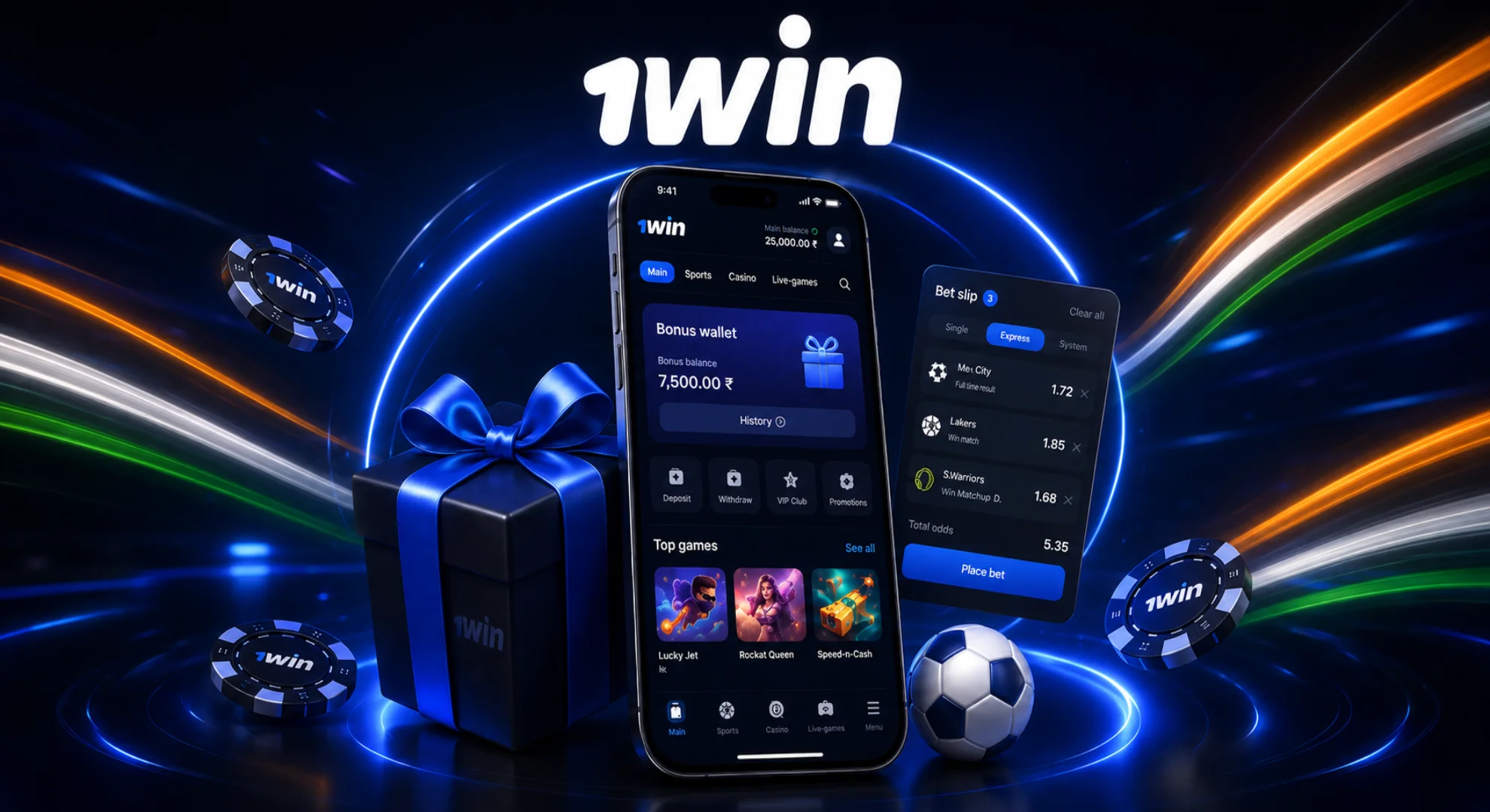 1win Bonus India offers for Indian players