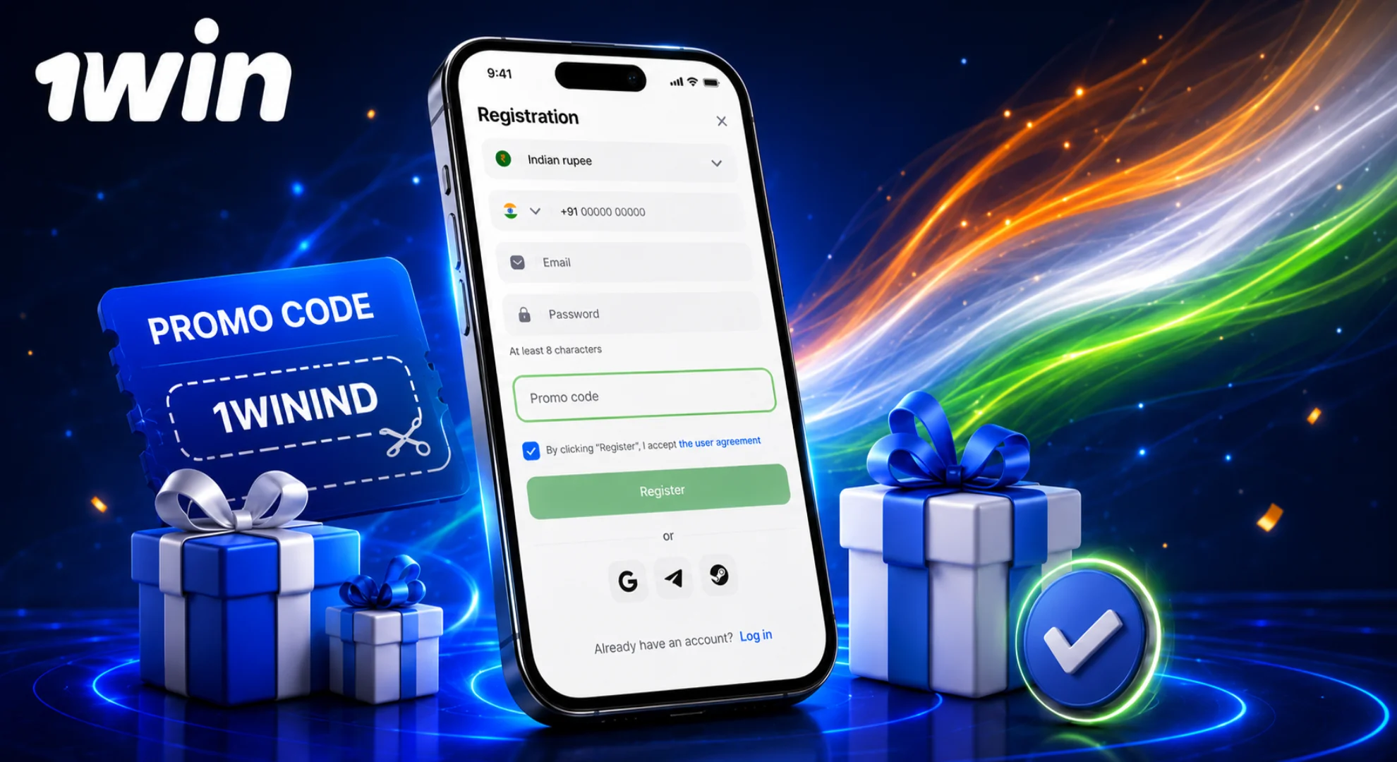 1win Promo Code India 2026 coupon and activation guide